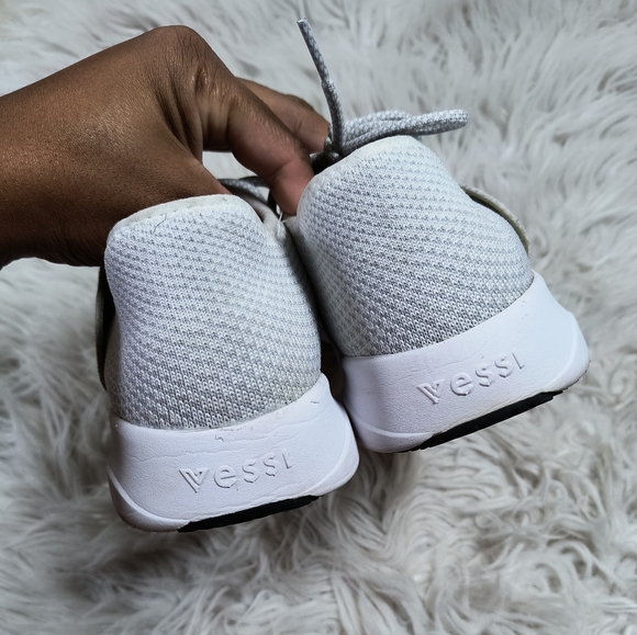 Vessi Everyday Women's White Waterproof Athletic Running Shoes Size 8 - Picture 7 of 10